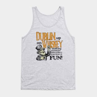 Dublin Whiskey Drinking Tank Top